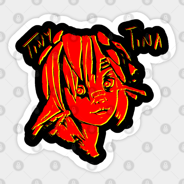 tiny tina Sticker by equiliser